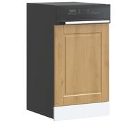 vidaXL Pannello Lavastoviglie Porto Rovere Artigianale 45x1,5x67 cm