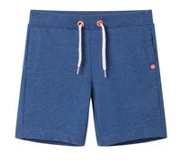 vidaXL Pantaloncini per Bambini con Coulisse Blu Scuro mélange 92