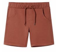 vidaXL Pantaloncini per Bambini con Coulisse Marrone 128
