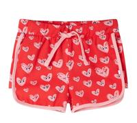 vidaXL Pantaloncini per Bambini con Coulisse Rossi 128