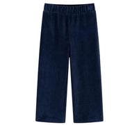 vidaXL Pantaloni da Bambino in Velluto a Coste Blu Marino 92