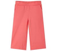vidaXL Pantaloni per Bambini a Gamba Larga Corallo 104