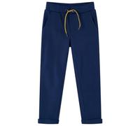 vidaXL Pantaloni per Bambini con Coulisse Blu Marino 104