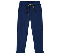 vidaXL Pantaloni per Bambini con Coulisse Blu Marino 92