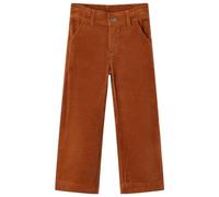 vidaXL Pantaloni per Bambini in Velluto a Coste Cognac Taglia 116