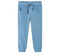 vidaXL Pantaloni Tuta per Bambini Blu Medio 92