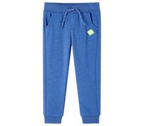 vidaXL Pantaloni Tuta per Bambini Blu mélange 92