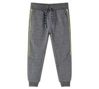 vidaXL Pantaloni Tuta per Bambini Grigio Mélange 116
