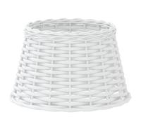 vidaXL Paralume Bianco Ø38x23 cm in Vimini