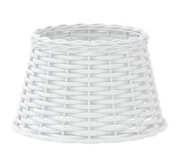vidaXL Paralume Bianco Ø38x23 cm in Vimini