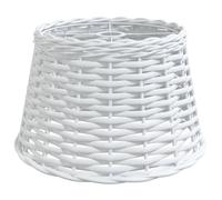 vidaXL Paralume da Soffitto Bianco Ø38x23 cm in Vimini