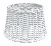 vidaXL Paralume da Soffitto Bianco Ø45x28 cm in Vimini