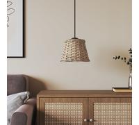 vidaXL Paralume da Soffitto Marrone Ø15x12 cm in Vimini
