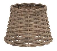 vidaXL Paralume Marrone Ø20x15 cm in Vimini