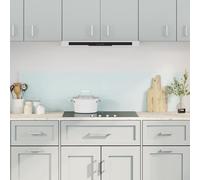 vidaXL Paraschizzi per Cucina 2 pz Bianchi 80x40 cm in Vetro Temperato