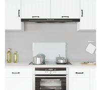 vidaXL Paraschizzi per Cucina Trasparente 70x40 cm in Vetro Temperato