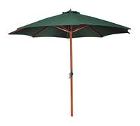 vidaXL Parasol 258 cm groen