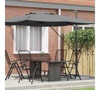vidaXL Parasol Roma Antracite 286 x 285 x 265 cm