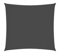 vidaXL Parasole a Vela Ombra Tenda da Sole Elegante Moderna Anti UV Giardino Frangisole Terrazza Balcone Oxford Rettangolare 2,5x3m Antracite