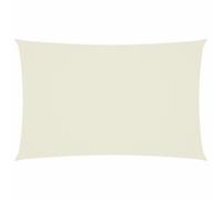 AX Vela Tenda Parasole Rettangolare 2x4.5m Crema Giardini Terrazze Nuovo 135203