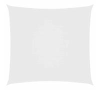 AX Vela Tenda Parasole Quadrata 6x6m Bianco Corda 1.5m Parchi Giardino 135252