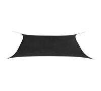 AX Vela Parasole 4x6m Antracite Rettangolare 4 Corde 1,5m Tenda Terrazze + 42304