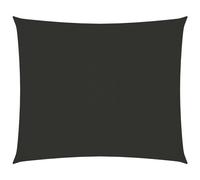 VIDAXL - Parasole a Vela Oxford Rettangolare 5x6 m Antracite