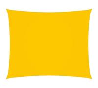 VIDAXL - Parasole a Vela Oxford Rettangolare 5x6 m Gialla