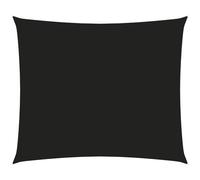 VIDAXL - Parasole a Vela Oxford Rettangolare 5x6 m Nero