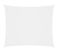 VIDAXL - Parasole a Vela Oxford Rettangolare 6x8 m Beige