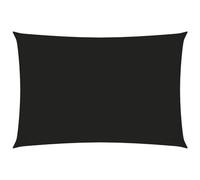 VIDAXL - Parasole A Vela Oxford Rettangolare 6x8 M Nero