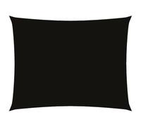 VIDAXL - Parasole A Vela Oxford Rettangolare 6x8 M Nero