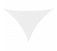 vidaXL Parasole a Vela Oxford Triangolare 3x4x5 m Bianco
