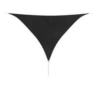 vidaXL Parasole a Vela Oxford Triangolare 5x5x5 m Antracite