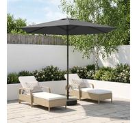 vidaXL Parasole da Giardino con Base 270 x 270 cm Poliestere