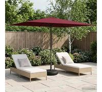 vidaXL Parasole da Giardino con Base Rettangolare 2 x 3 m Poliestere
