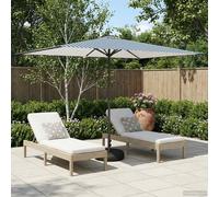 vidaXL Parasole da Giardino con Base Rettangolare 2 x 3 m Poliestere