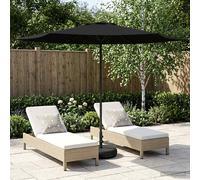 vidaXL Parasole da Giardino con Base Rettangolare 3 x 3 m Poliestere