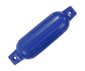 vidaXL Paraurti per Gommone 4 pz Blu Ø 11x40 cm in PVC