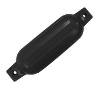 vidaXL Paraurti per Gommone 4 pz Neri Ø 11x40 cm in PVC