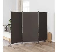 vidaXL Paravento a 3 Pannelli Antracite 260x180 cm
