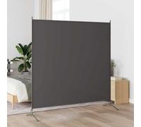 vidaXL Paravento Antracite 175x180 cm in Tessuto