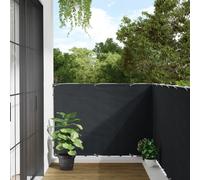 vidaXL Paravento Balcone Antracite 120x300 cm Tessuto Oxford