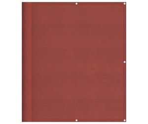 vidaXL Paravento Balcone Terracotta 120x1000 cm 100% Poliestere Oxford, paravento, schermo da esterno, schermo privacy, divisorio da balcone