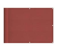 vidaXL Paravento Balcone Terracotta Schermo Privacy 75x1000 cm 100% Poliestere Oxford