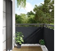 vidaXL Paravento da Balcone Antracite 90x300 cm in Tessuto Oxford