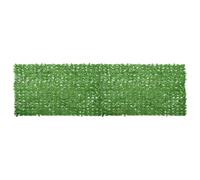 vidaXL Paravento da Balcone con Foglie Verdi 500x150 cm