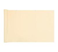 vidaXL Paravento da Giardino Crema 800x75 cm in PVC, Rotolo di Recinzione, Striscia di Recinzione, Recinzione da Balcone, Schermo di Recinzione