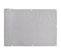 vidaXL Paravento da Giardino Grigio 300x120 cm in PVC, Rotolo di Recinzione, Striscia di Recinzione, Recinzione da Balcone, Schermo di Recinzione