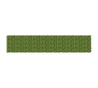 vidaXL Paravento per balcone con foglie verdi e gialle, 500 x 100 cm, edera artificiale, protezione per la privacy, decorazione moderna per balcone, divisorio da giardino, resistente alle intemperie